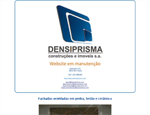 Tablet Screenshot of densiprisma.com